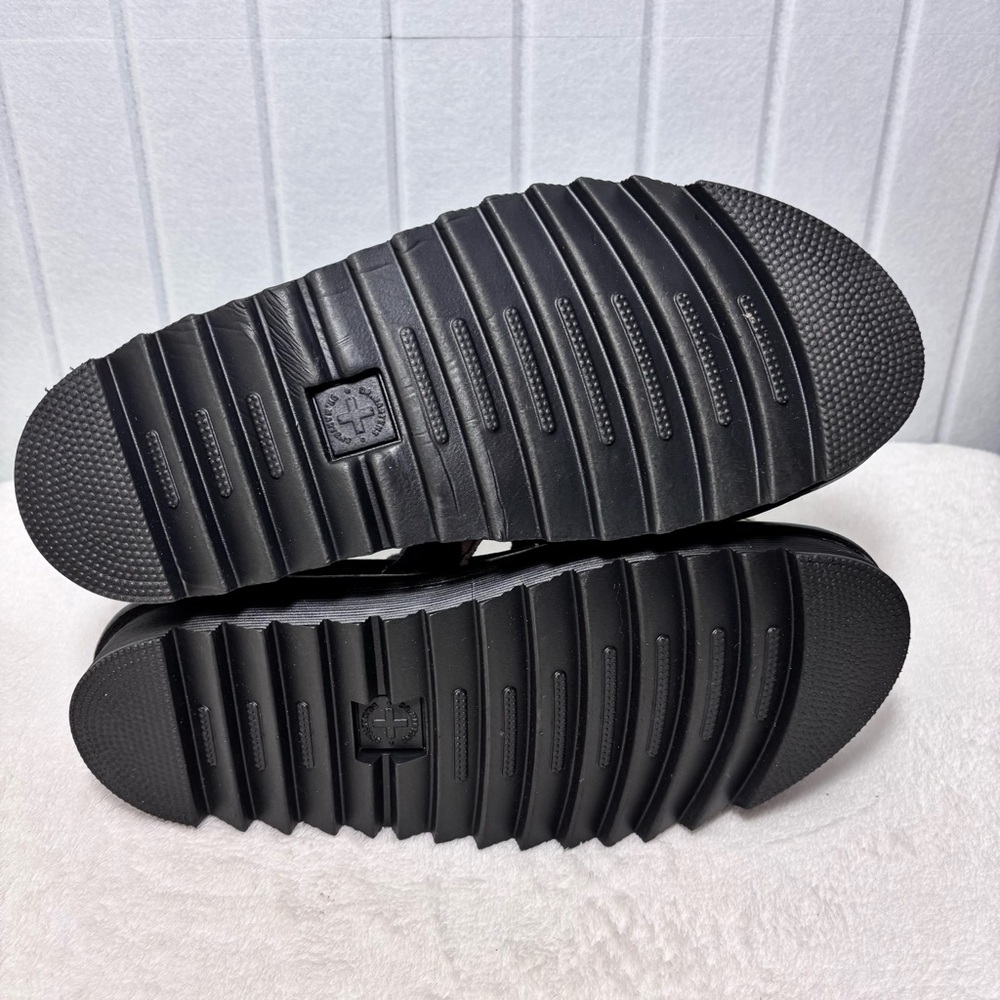 Dr. Martens Black and White Sandals - Picture 8 of 16